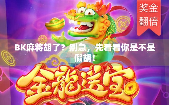 BK麻将胡了？别急，先看看你是不是假胡！