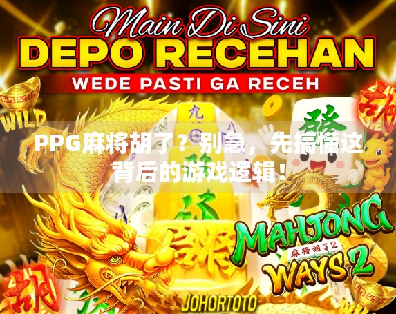 PPG麻将胡了？别急，先搞懂这背后的游戏逻辑！