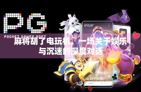 麻将胡了电玩机，一场关于娱乐与沉迷的深度对话