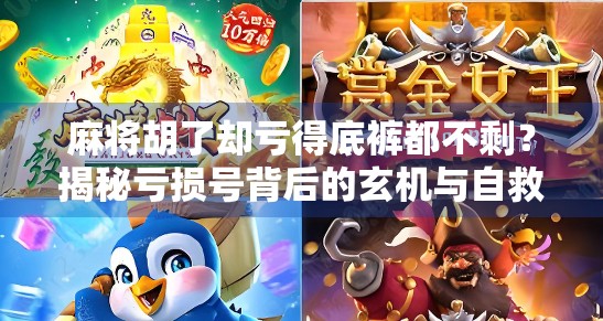麻将胡了却亏得底裤都不剩?揭秘亏损号背后的玄机与自救指南 麻将胡了却亏得底裤都不剩?揭秘亏损号背后的玄机与自救指南