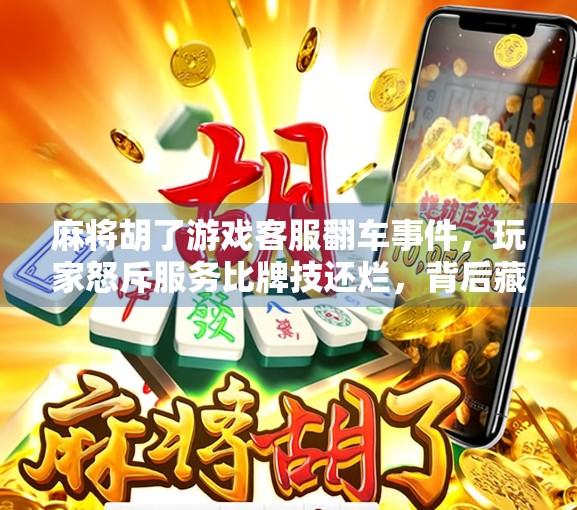 麻将胡了游戏客服翻车事件，玩家怒斥服务比牌技还烂，背后藏着什么？