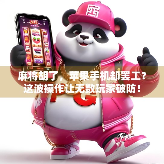 麻将胡了,苹果手机却罢工?这波操作让无数玩家破防!